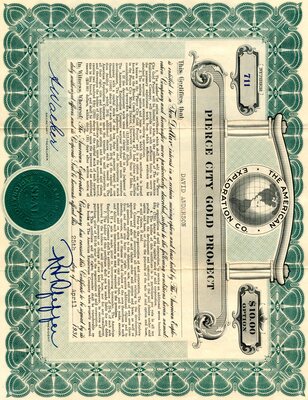 David Anderson was the owner of a ten dollar investment.