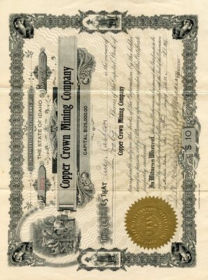 Aug. Carlson was the owner of forty shares.