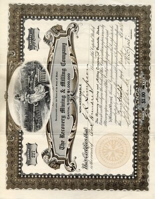 J. R. Simpson was the owner of one hundred shares.