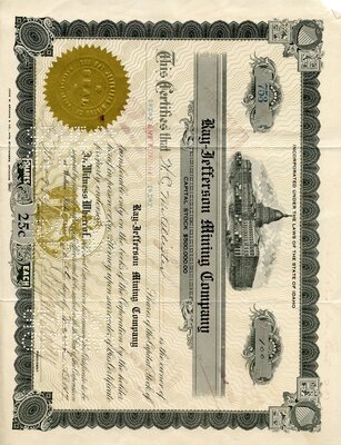 H. C. McAllister was the owner of one hundred shares.