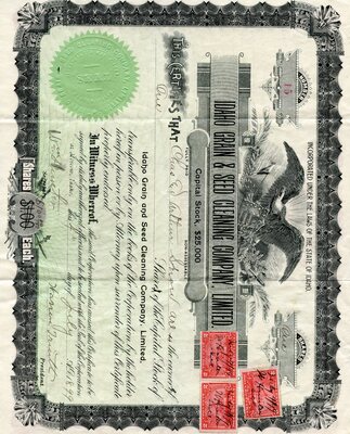 Chas Snow and Arthur Snow are the owners of one share.