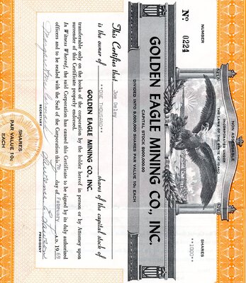 Joe Delay was the owner of one thousand shares.