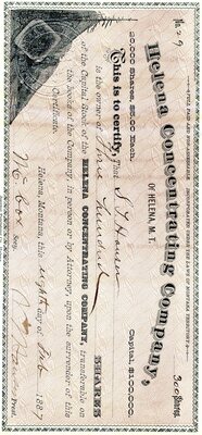 S. T. Hausen was the owner of three hundred shares .