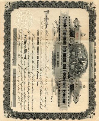 Sidney F. Haskeu was the owner of twenty shares.