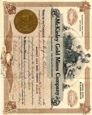 Eugene Loodene (?) was the owner of two hundred shares.