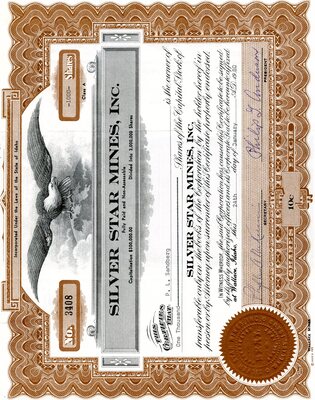 P. L. Sandberg was the owner of one thousand shares.