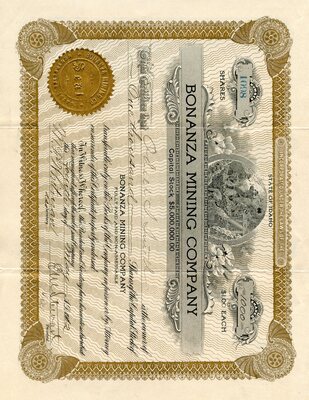 Odell I. Juitle (?) was the owner of one thousand shares.