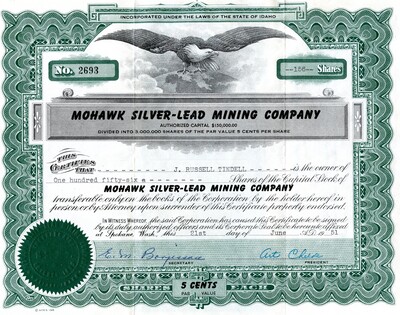 J. Russell Tindell was the owner of one hundred fifty-six shares.