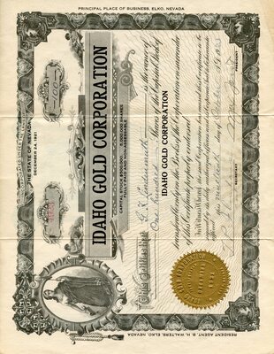 G. F. Lindenmuth was the owner of one hundred shares.