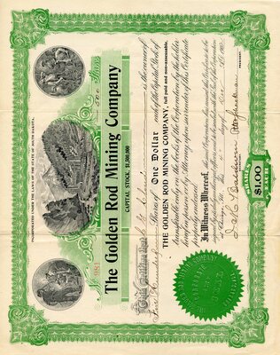 C. G. Cloud was the owner of five hundred shares.