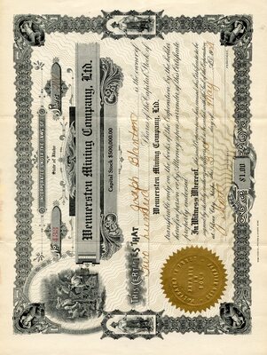 Joseph Blanton was the owner of two hundred shares.