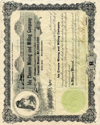 Thos Lund was the owner of one thousand shares.