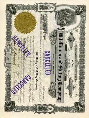 Lester S. Harrison was the owner of two hundred eighty-nine thousand shares. Cancelled.