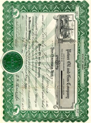 T. J. Morris was the owner of twenty-five shares.