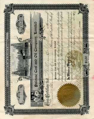 William Schluting was the owner of five hundred shares.