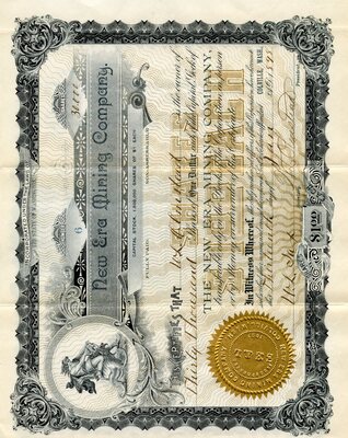 W. L. Almstead (?) was the owner of thirty thousand shares.