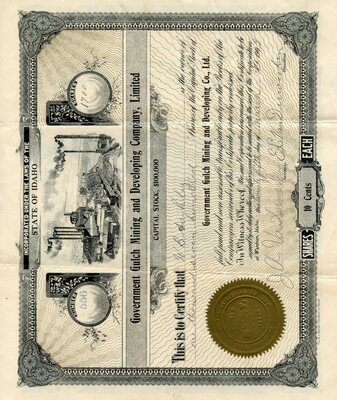 W. B. Ashler was the owner of one thousand seven hundred shares.