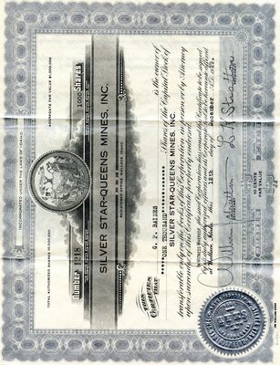 G. P. Baines was the owner of one thousand shares.