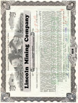 James Hamilton was the owner of ten shares. Cancelled.