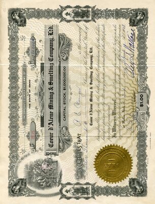 A. E. Cheniger (?) was the owner of twelve thousand shares.