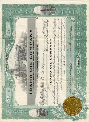 E. A. Mann was the owner of sixty shares.
