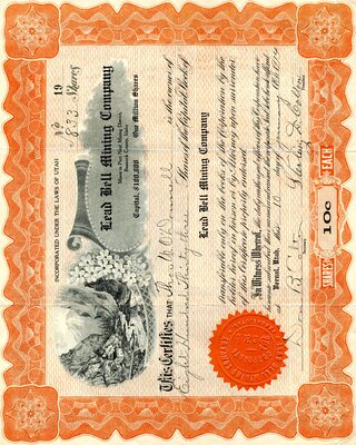 Thos W. O'Donnell was the owner of eight hundred thirty-three shares.