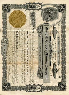 Anthon Larson was the owner of five hundred shares.