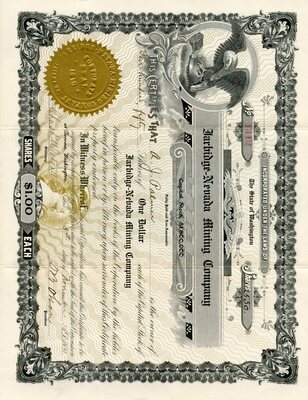 A. J. Palmer was the owner of five hundred fifty shares.