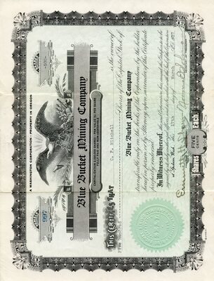 C. P. Mitchell was the owner of five hundred shares.