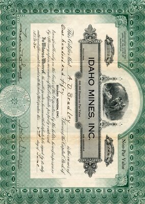 A. D. Bradley was the owner of one hundred fifty shares.