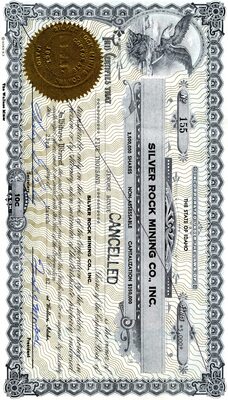 Jerome Bunde was the owner of five thousand shares. Cancelled.