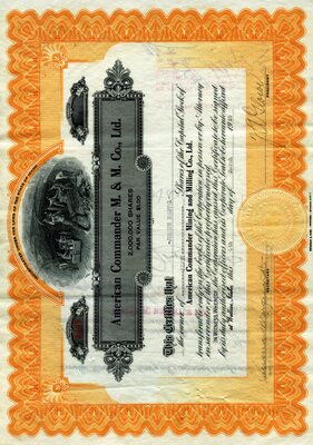 Joseph Hertel was the owner of fifty shares.