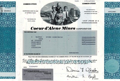 Bernd Krukenberg was the owner of one share.