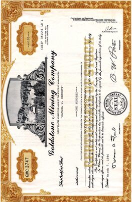 Samuel C. Bennett was the owner of one hundred shares.