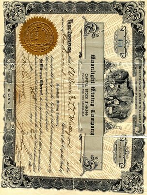 J. D. Brown, L. L. Mulligan was the owner of one thousand shares.