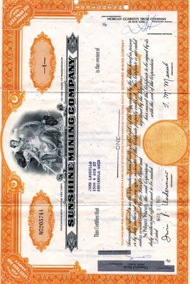 John Laurello was the owner of one share.