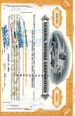 Attilio J. Cocce and Evelyn Cocce were the owners of one hundred shares.