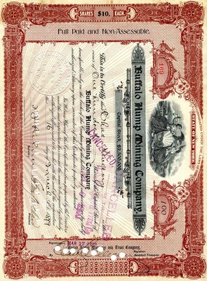 Chas Sweeny was the owner of one hundred shares. Cancelled.