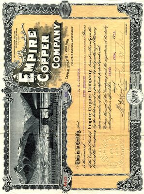 C. C. Clayton was the owner of five hundred shares.