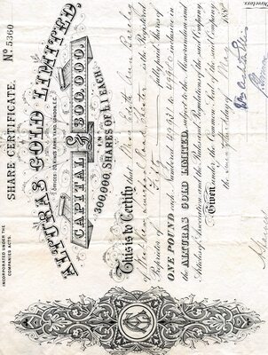 Miss. Edith Ann Barelay was the owner of fifty shares.