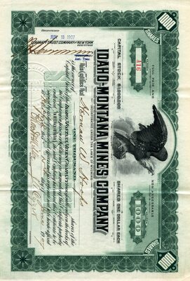 Herman W. Hoops was the owner of one thousand shares.