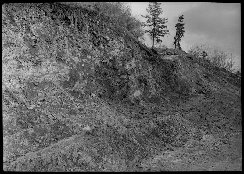 Image of the dirt and rock ground at the Greenough Operation at Lucky Friday Mine.