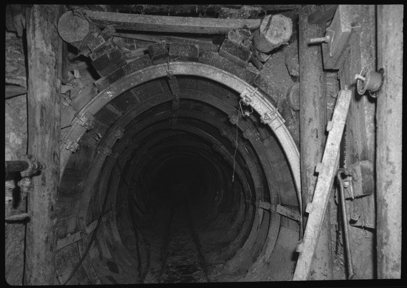 A tunnel within Silver Mountain mine.
