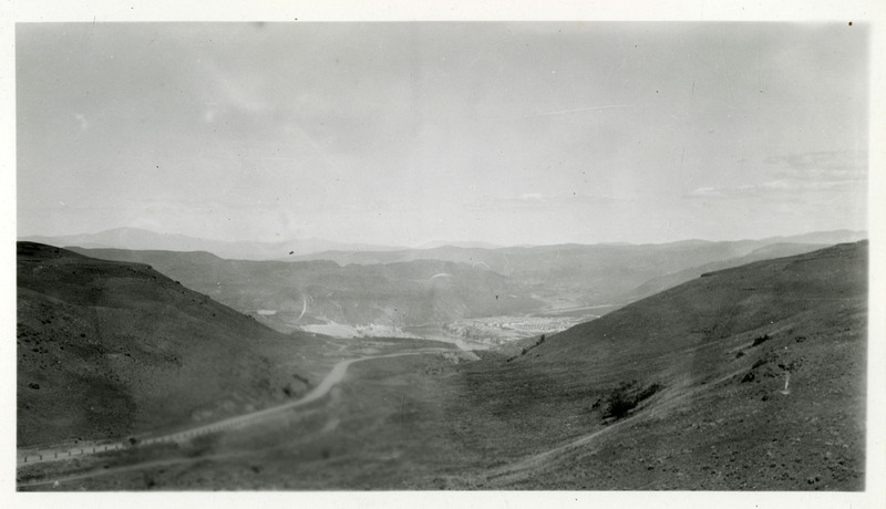 View of the Grand Coulee Dam.