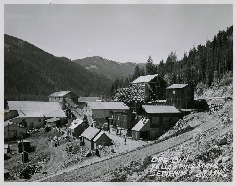 A metallurgical and reduction plant for ore concentrating of the Yellow Pine Mine in Stibnite, Idaho, producing gold, silver, antimony, and tungsten.