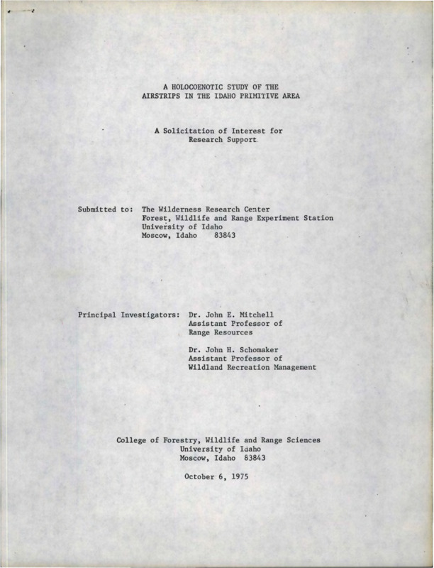 John Mitchell's research proposal with professor Schomaker and resumes.