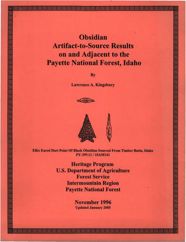 Academic work on Obsidian's creation, history, uses, and value to native americans.