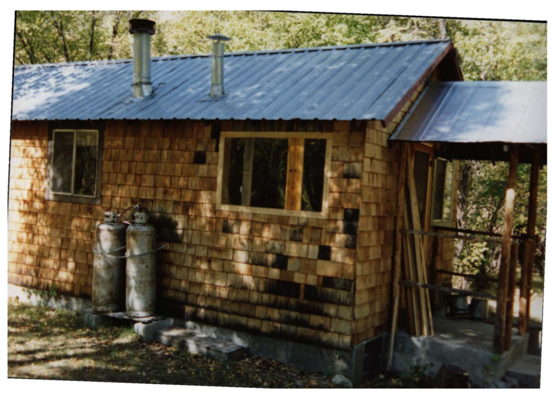 This collection contains photos largely from the 1950s of hills overlooking a creek. There is a photo of a tent, a man plowing, and Taylor Ranch.