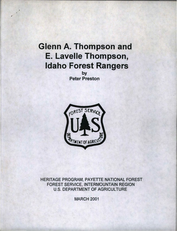 Detailed accounts of the lives and backcountry adventures of Glen and Lavelle Thompson