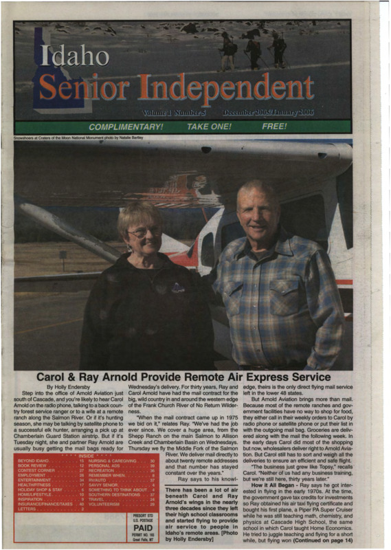 Article about Carol and Ray Arnold